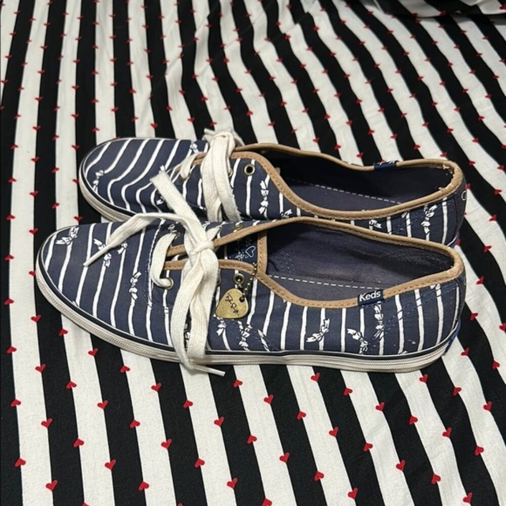 Taylor Swift Keds NavyWhiteBrown Sneakers